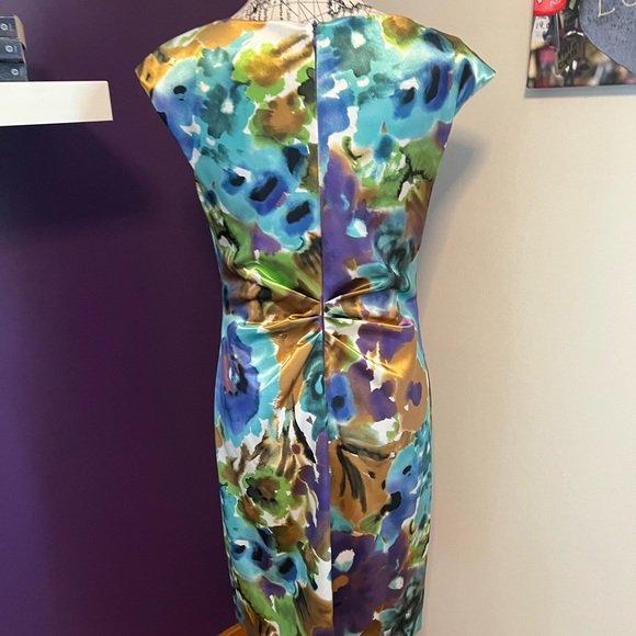 7 for $30 Dress Barn Collection Multi Colored Sleeveless Dress - Picture 7 of 11